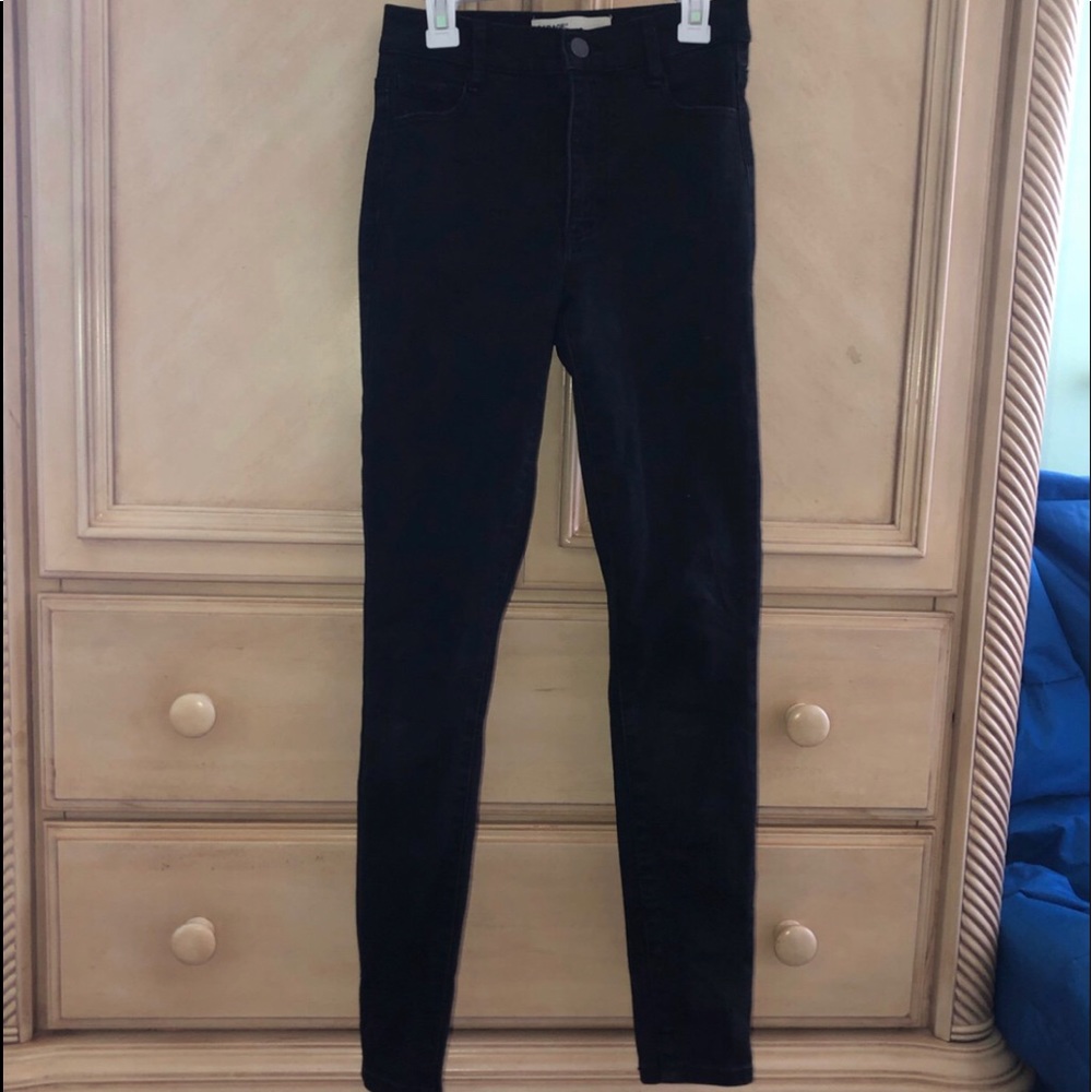 Black skinny jeans